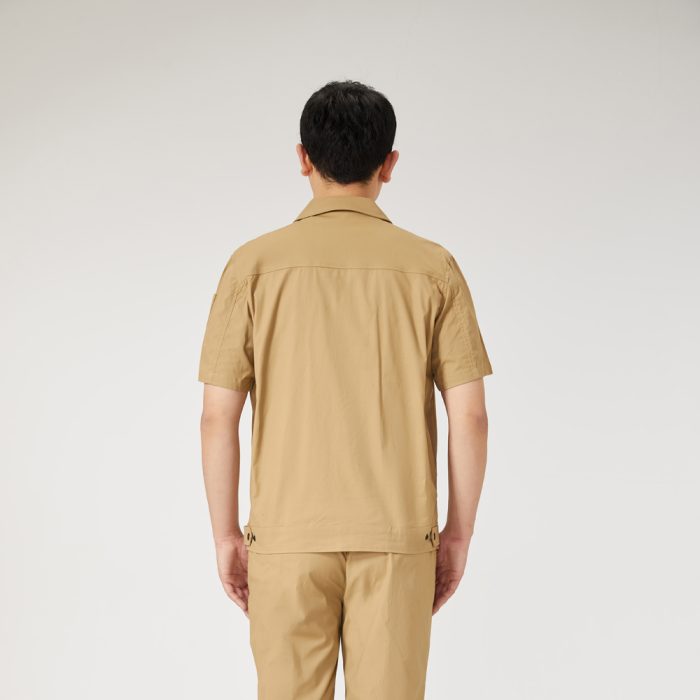 【AD2208-2】夏用作業服｜アースイエロー単色・超高耐久×快適性・月間32,000着突破の実力派モデル - 画像 (4)